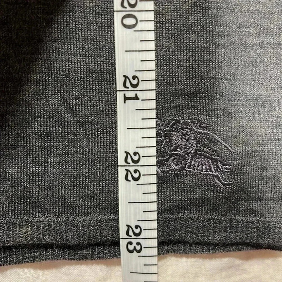 [XS]Burberry London Wool Button  Down LS Sweater with embroidered Logo - Picture 9 of 10